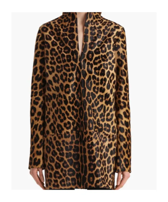 Leopard-Print Mini Dress