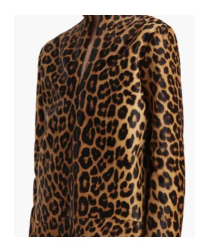 Leopard-Print Mini Dress