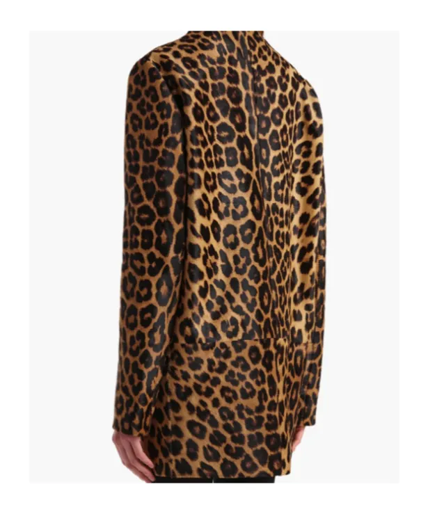 Leopard-Print Mini Dress