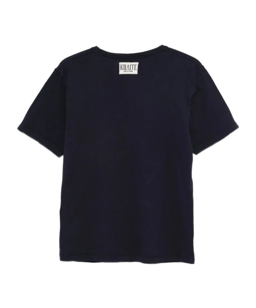 Round-Neck Cotton T-Shirt
