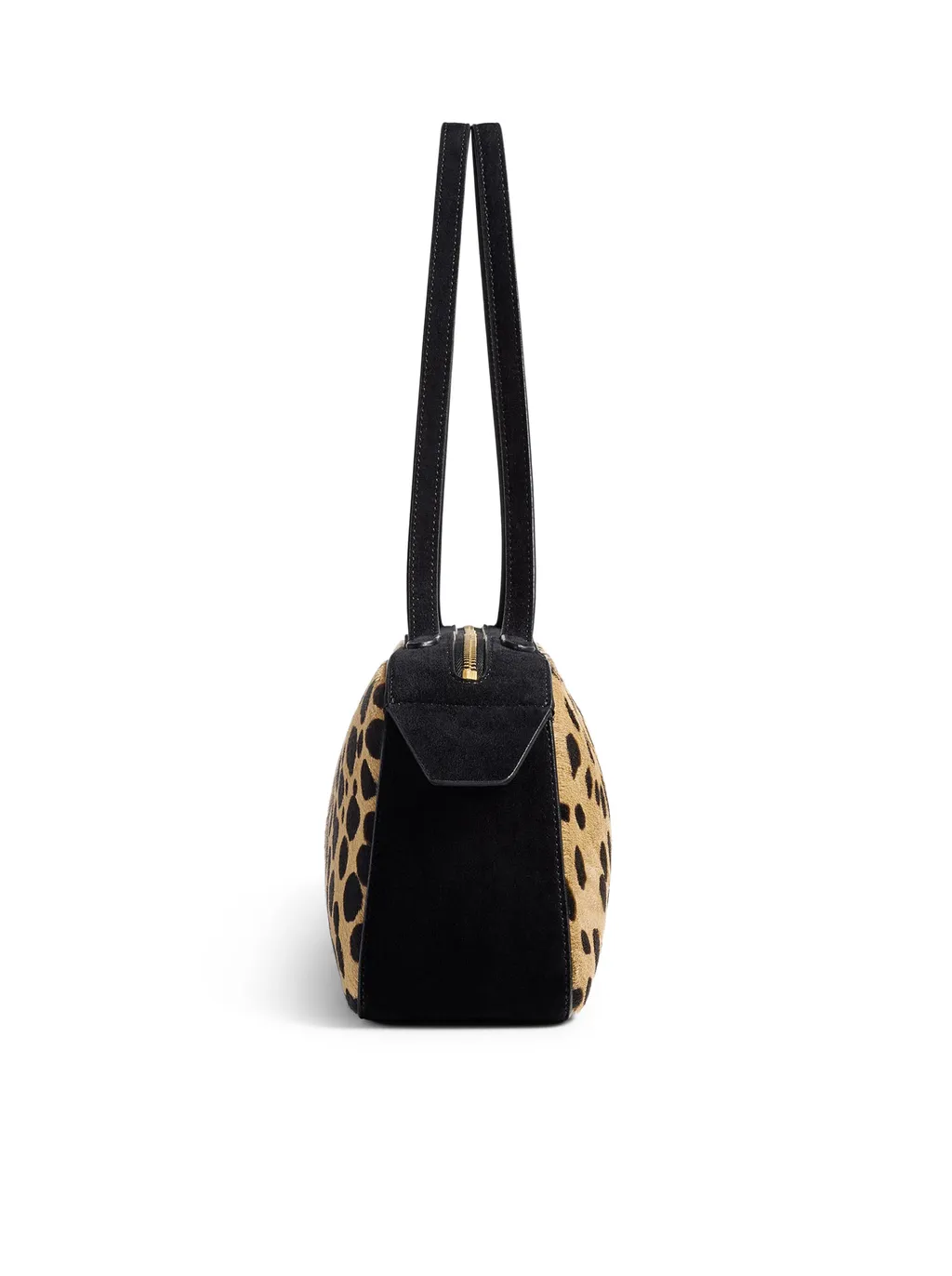 Simona Leopard-Printed Shoulder Bag