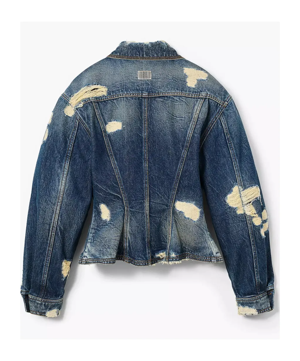 The Rip And Repair Fluted Denim Jacket