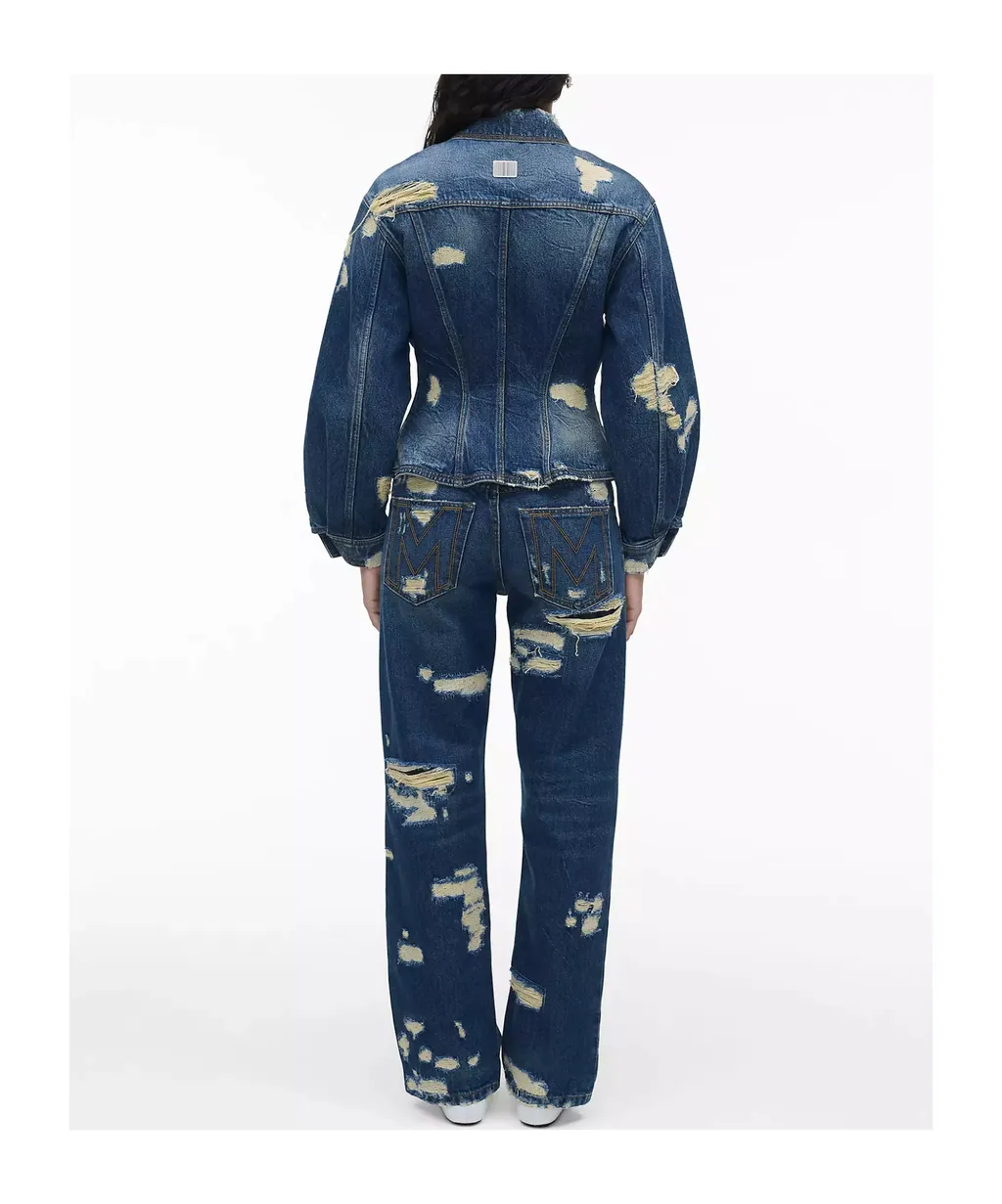 The Rip And Repair Fluted Denim Jacket