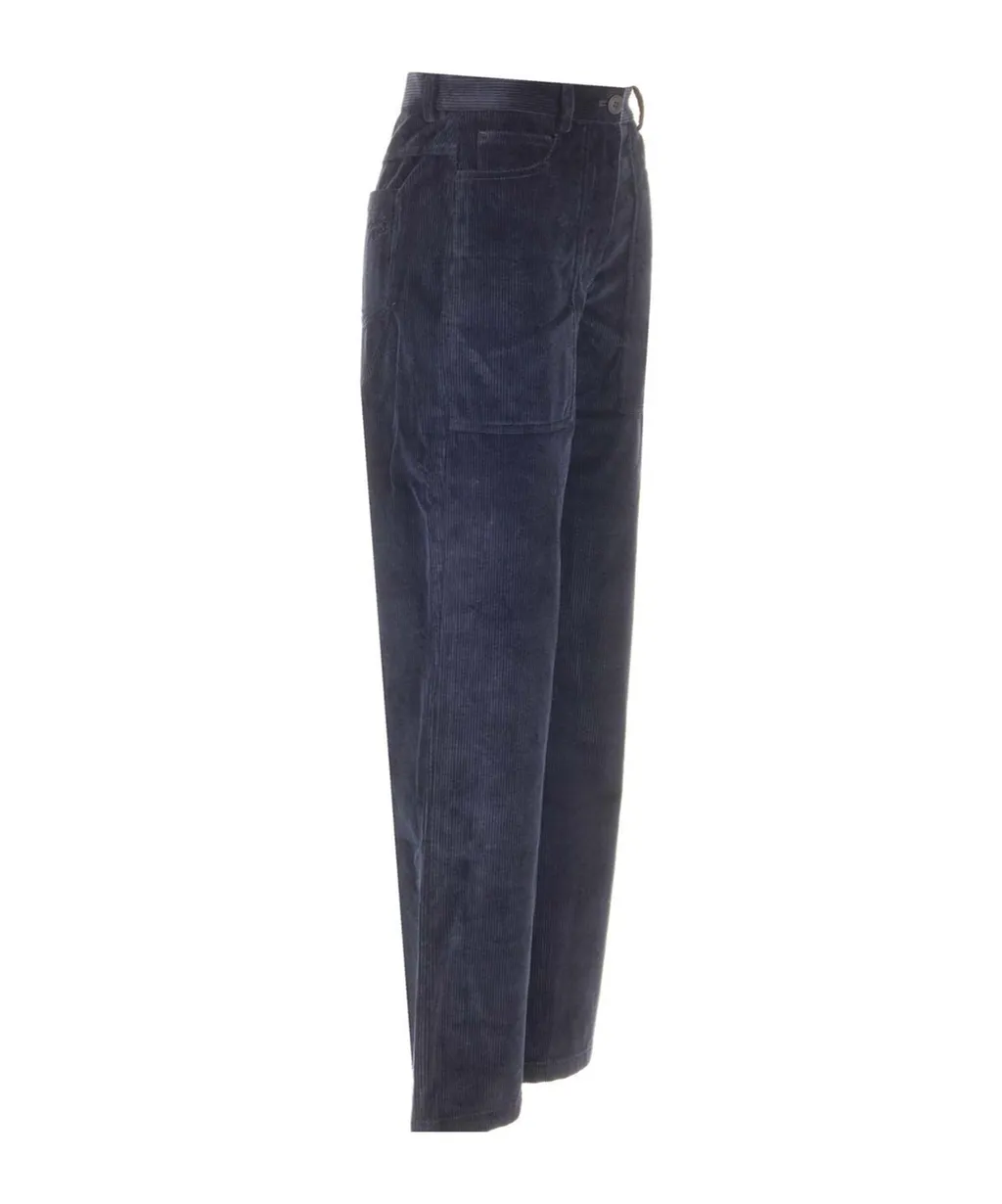 High Waisted Corduroy Pants