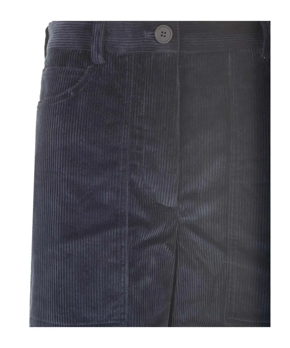 High Waisted Corduroy Pants