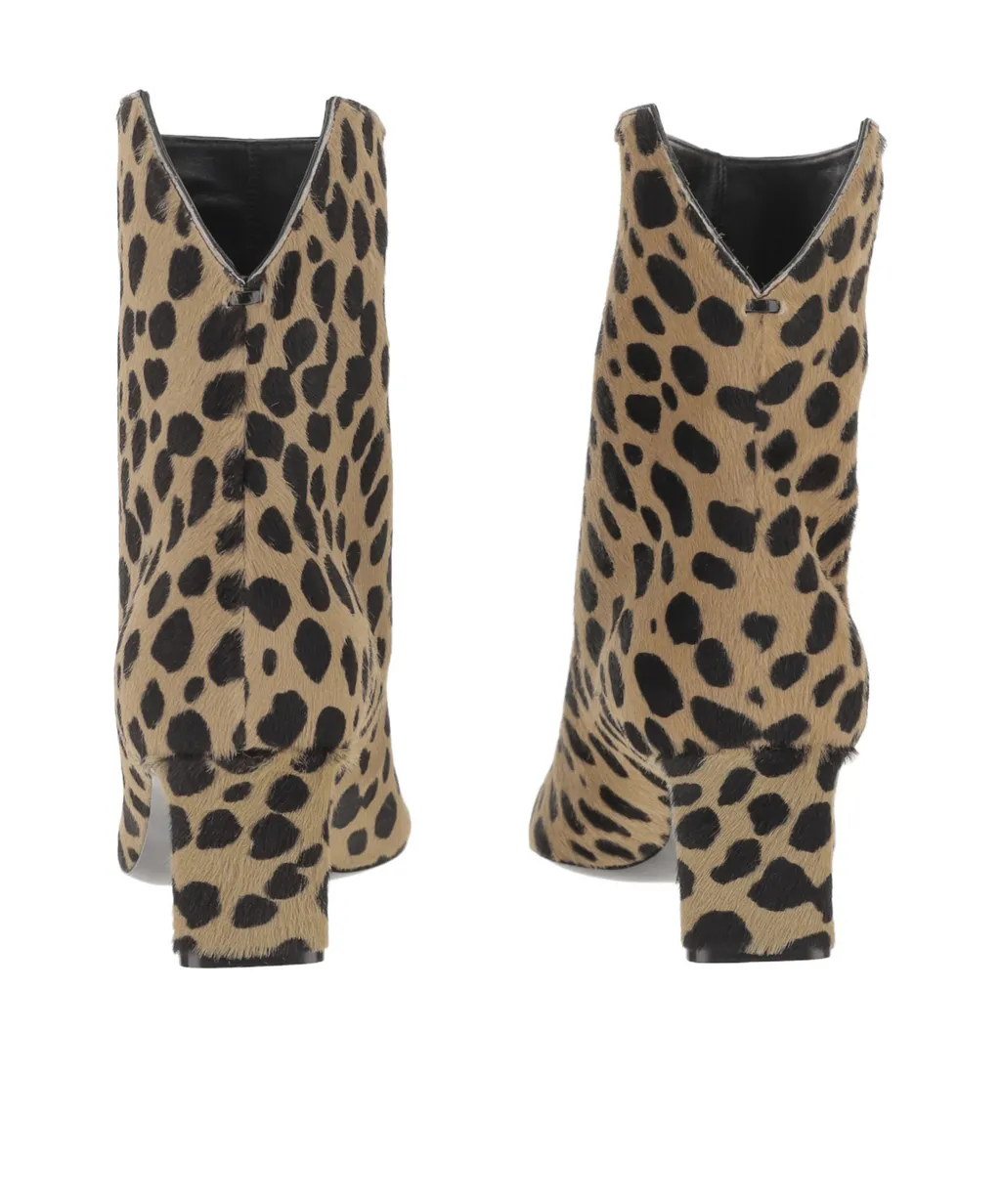 Ona Square Toe Ankle Boots