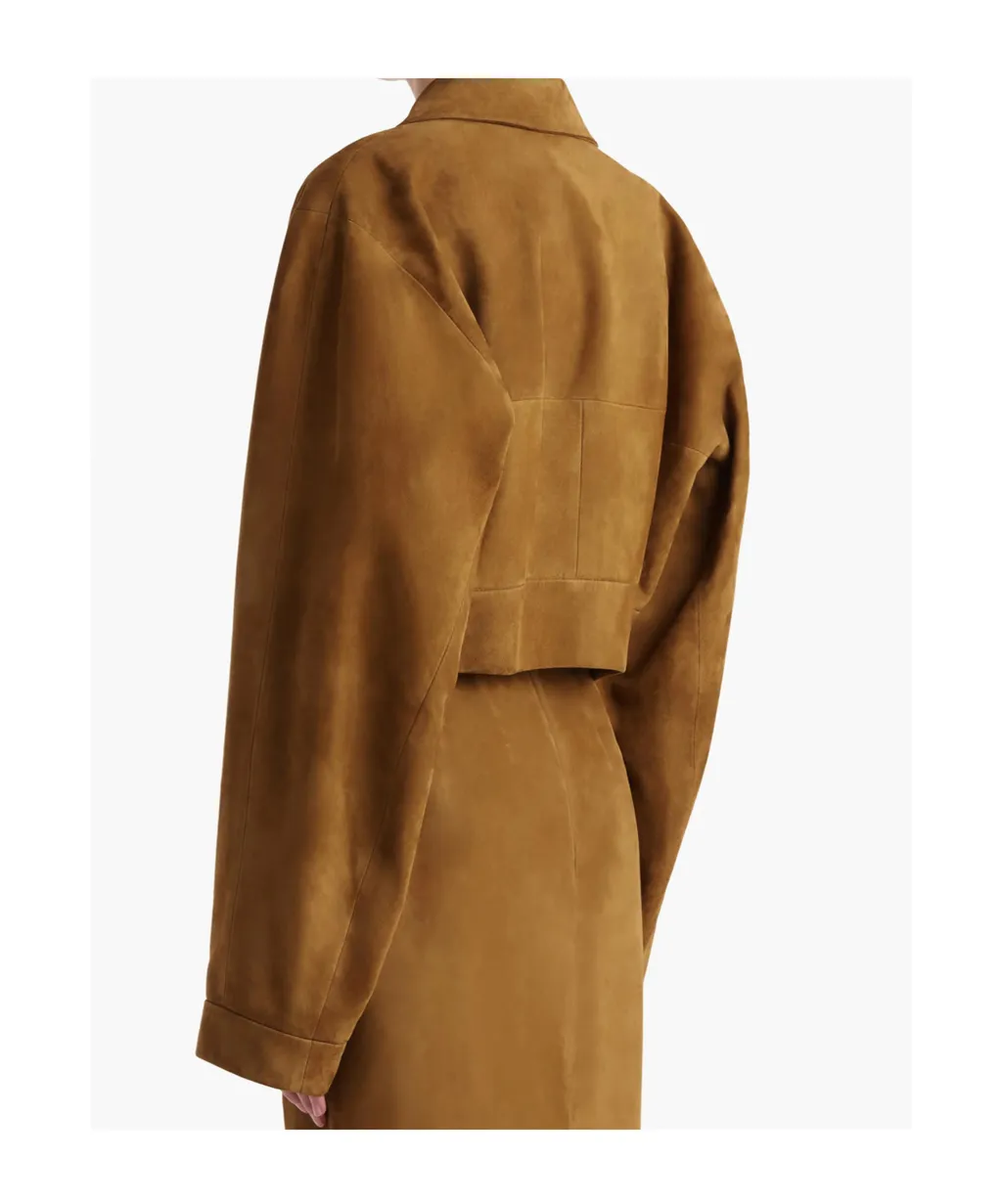 Sue Suede Cropped Jacket