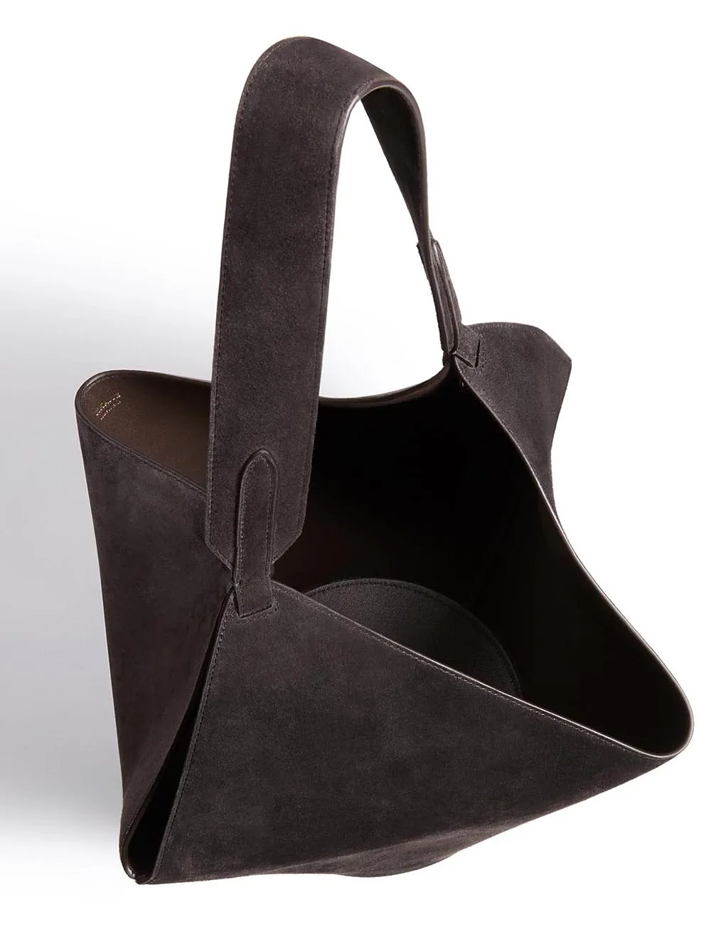Hexagonal-Shaped Top Handle Tote Bag