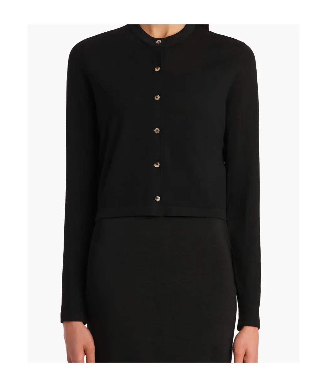 Button-Front Cardigan