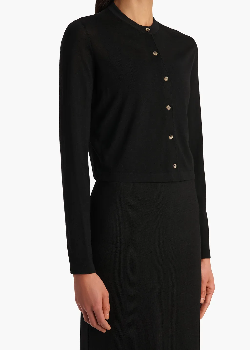 Button-Front Cardigan