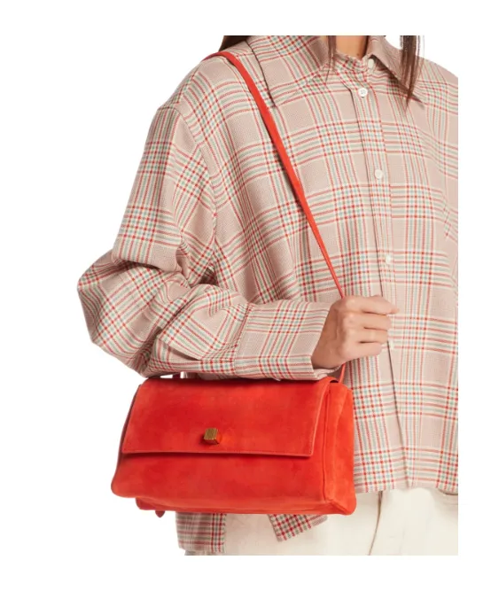 Foldover Top Shoulder Bag
