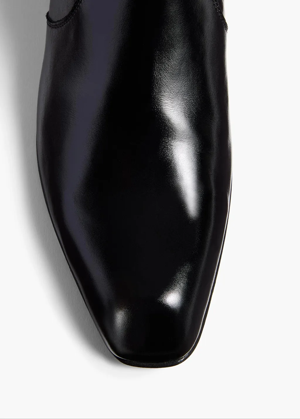 Leather Zip Boots