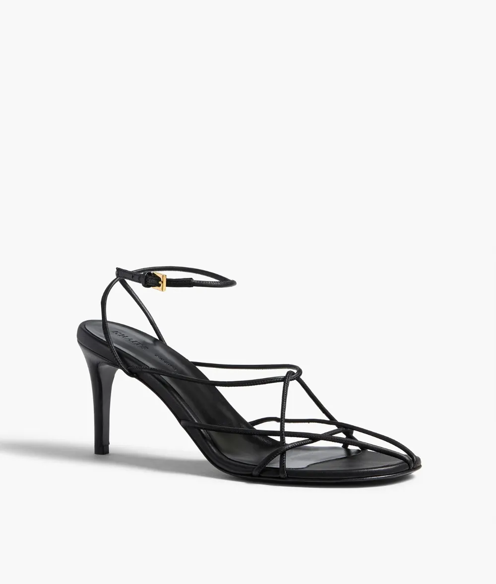75Mm Loulou Leather Sandals