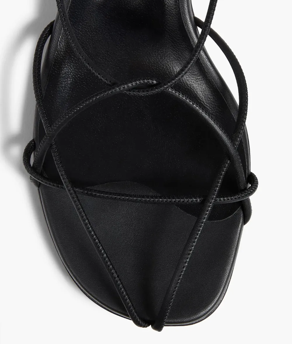75Mm Loulou Leather Sandals