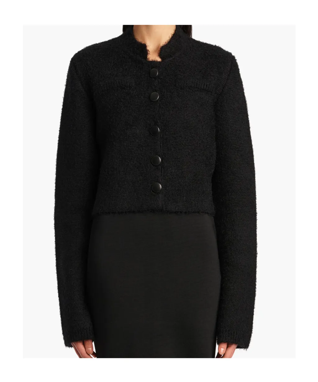 Silk-Blend Cardigan
