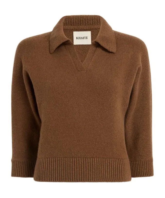 Herve V-Neck Polo Jumper