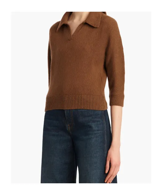 Herve V-Neck Polo Jumper