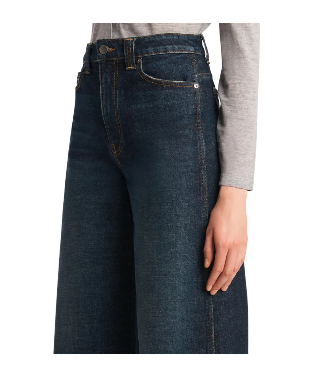 Dane High Waisted Wide-Leg Jeans