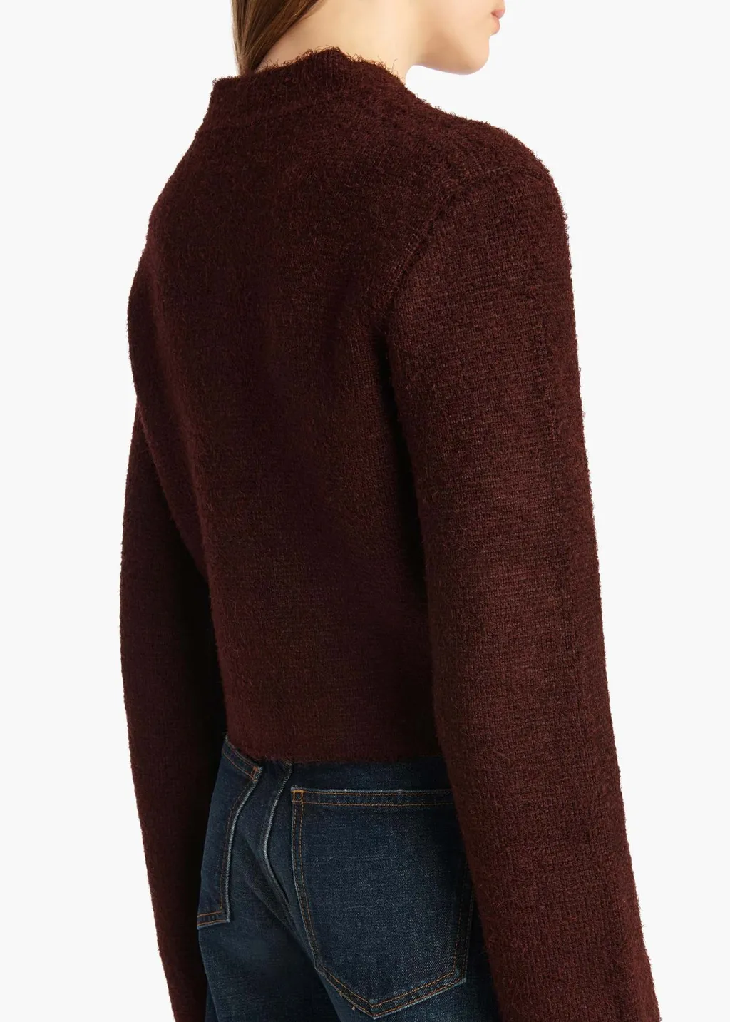 Ello Buttoned Cropped Jacket