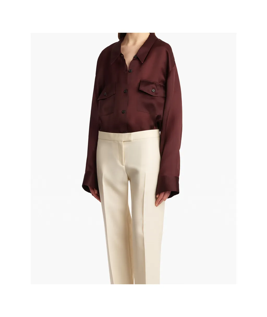 Matteo Flap-Pocket Button-Front Shirt