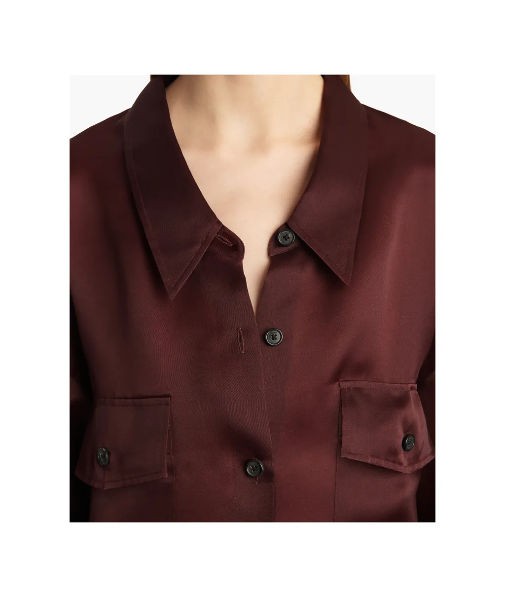 Matteo Flap-Pocket Button-Front Shirt