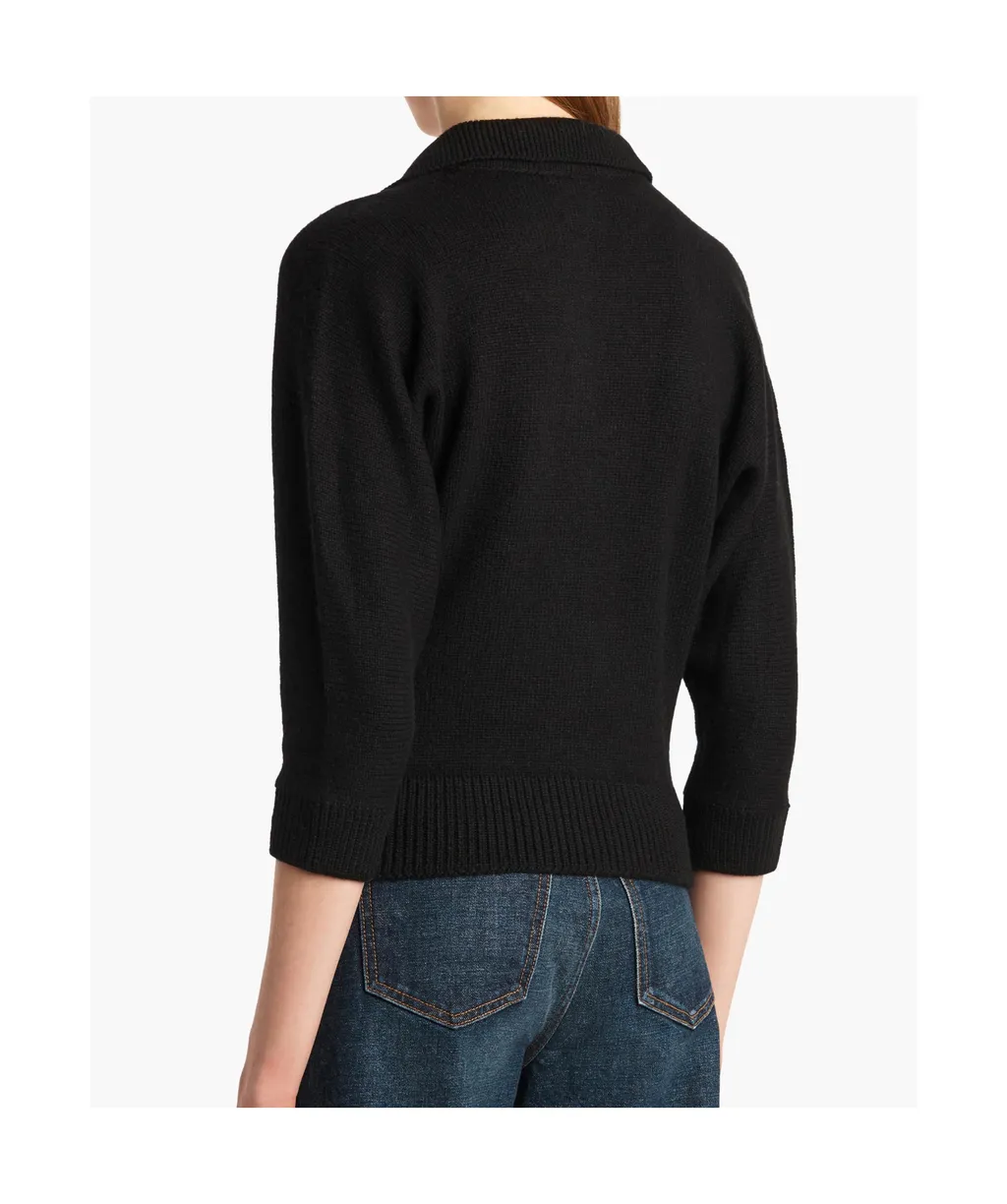 Herve V-Neck Polo Jumper