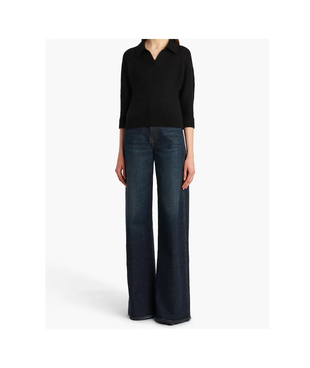 Herve V-Neck Polo Jumper