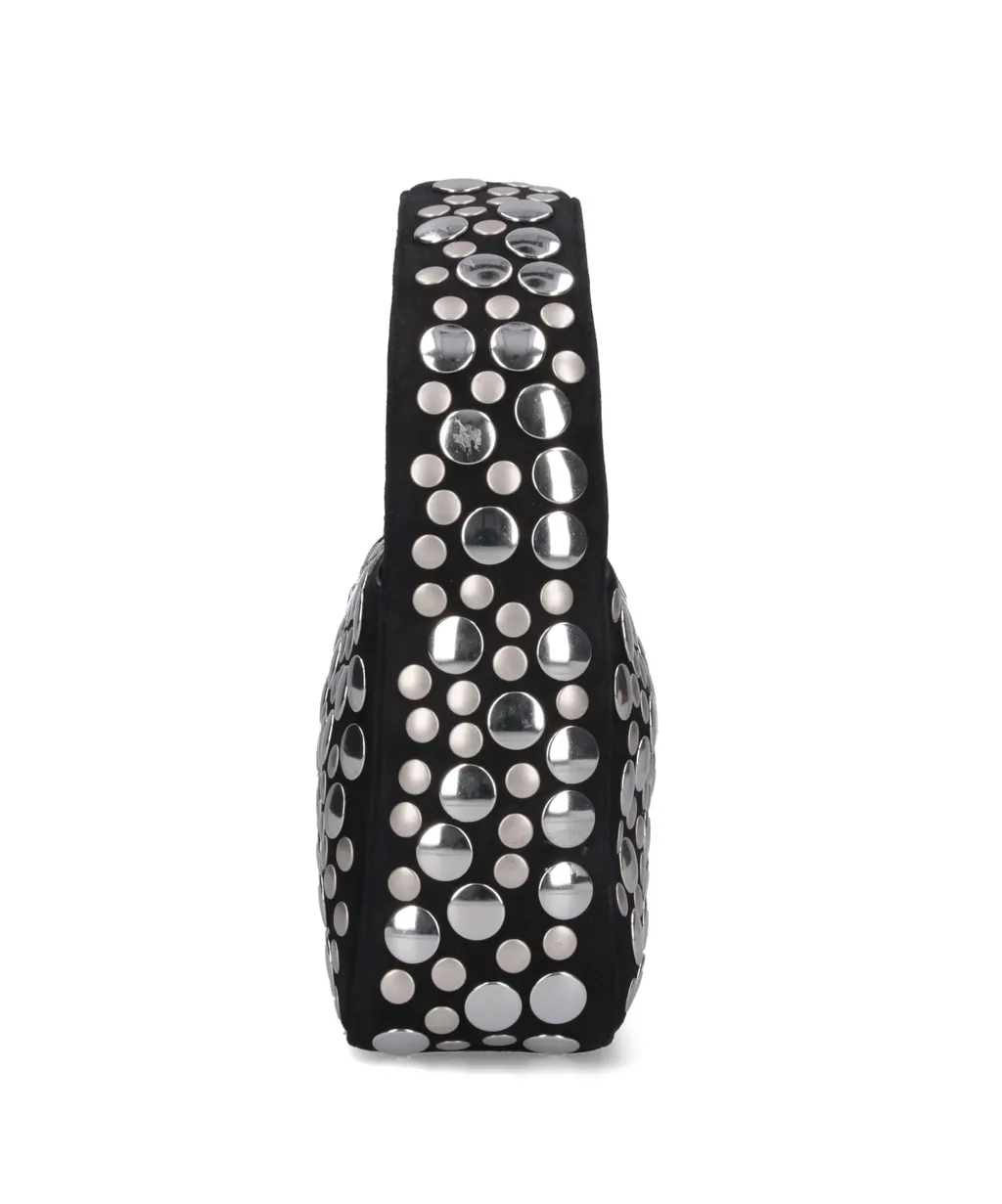 Stud Embellished Small Tote Bag
