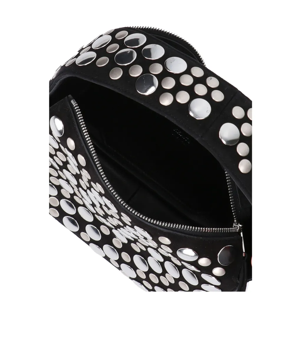 Stud Embellished Small Tote Bag
