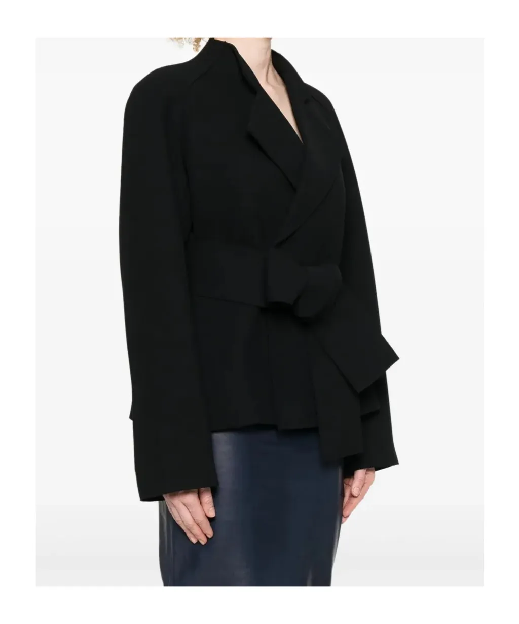 Edith Long-Sleeved Belted Jacket