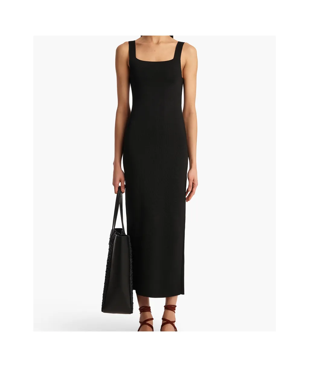 Dixi Square-Neck Midi Dress