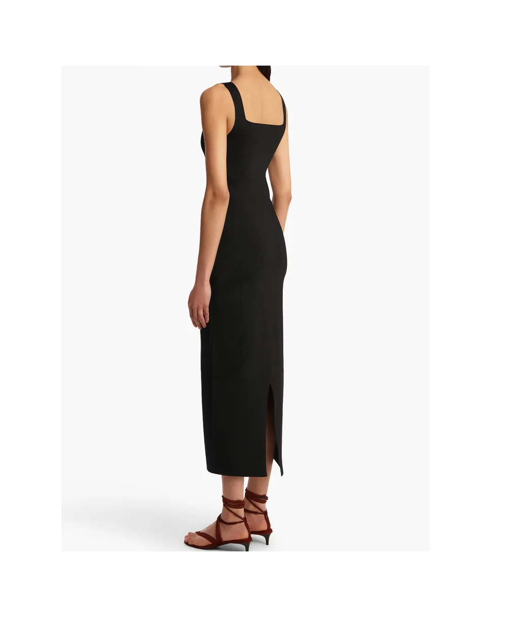 Dixi Square-Neck Midi Dress