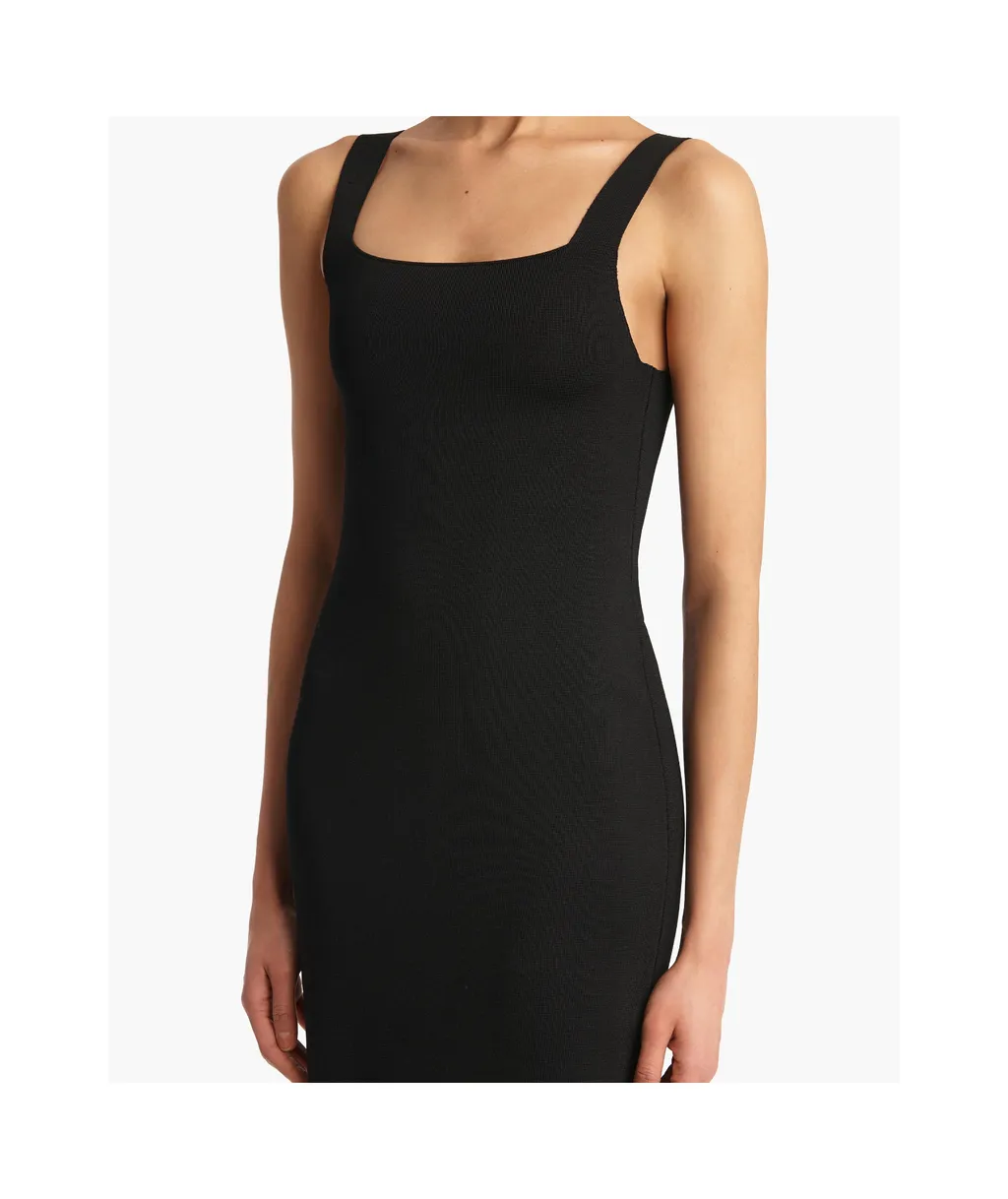 Dixi Square-Neck Midi Dress