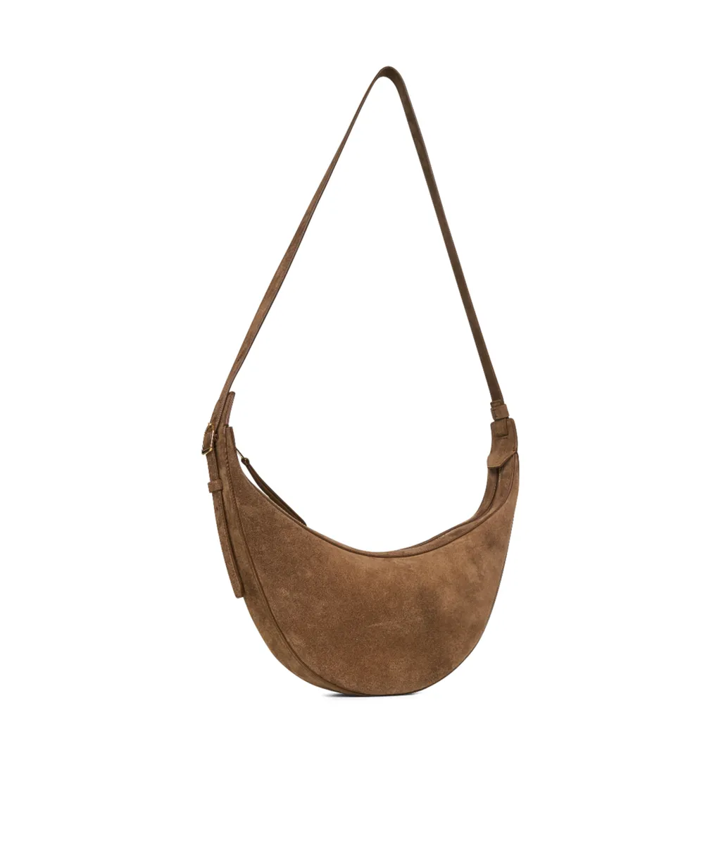 Suede Shoulder Bag