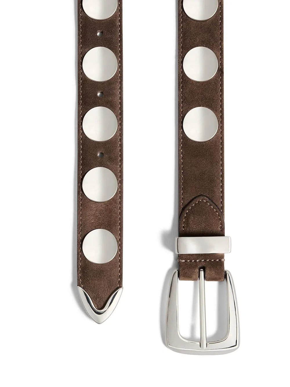 Benny Stud Embellished Buckled Belt