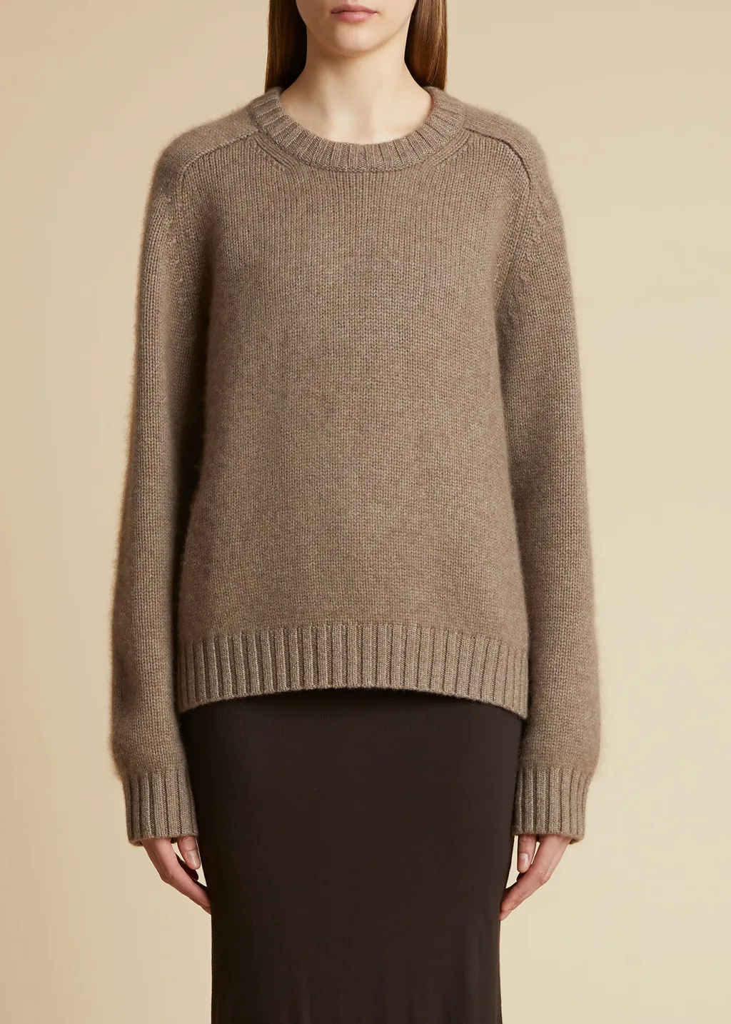 Long-Sleeved Crewneck Jumper