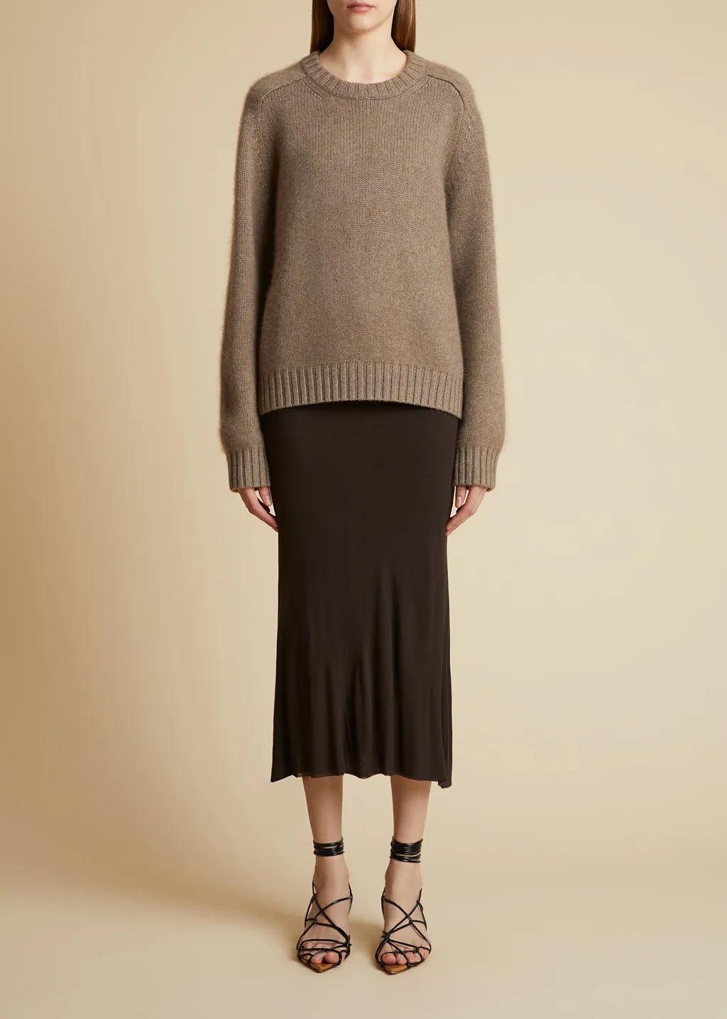Long-Sleeved Crewneck Jumper