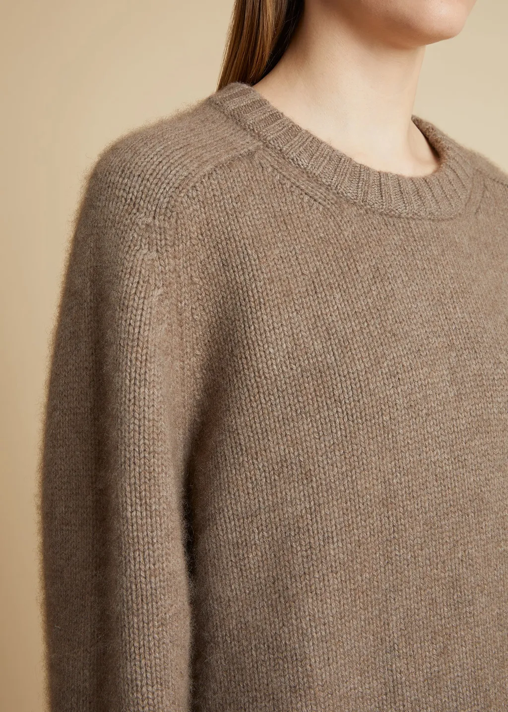 Long-Sleeved Crewneck Jumper