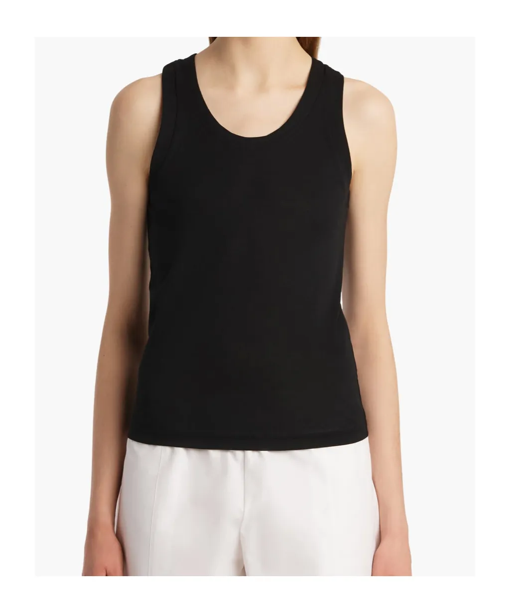 Isha Round-Neck Sleeveless Top