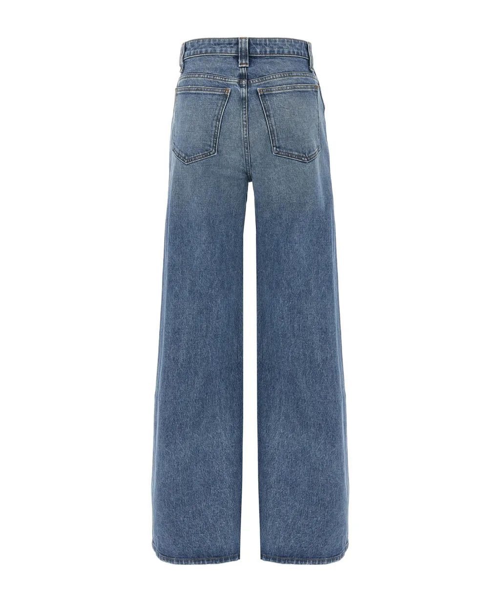Belt Loop Denim Trousers