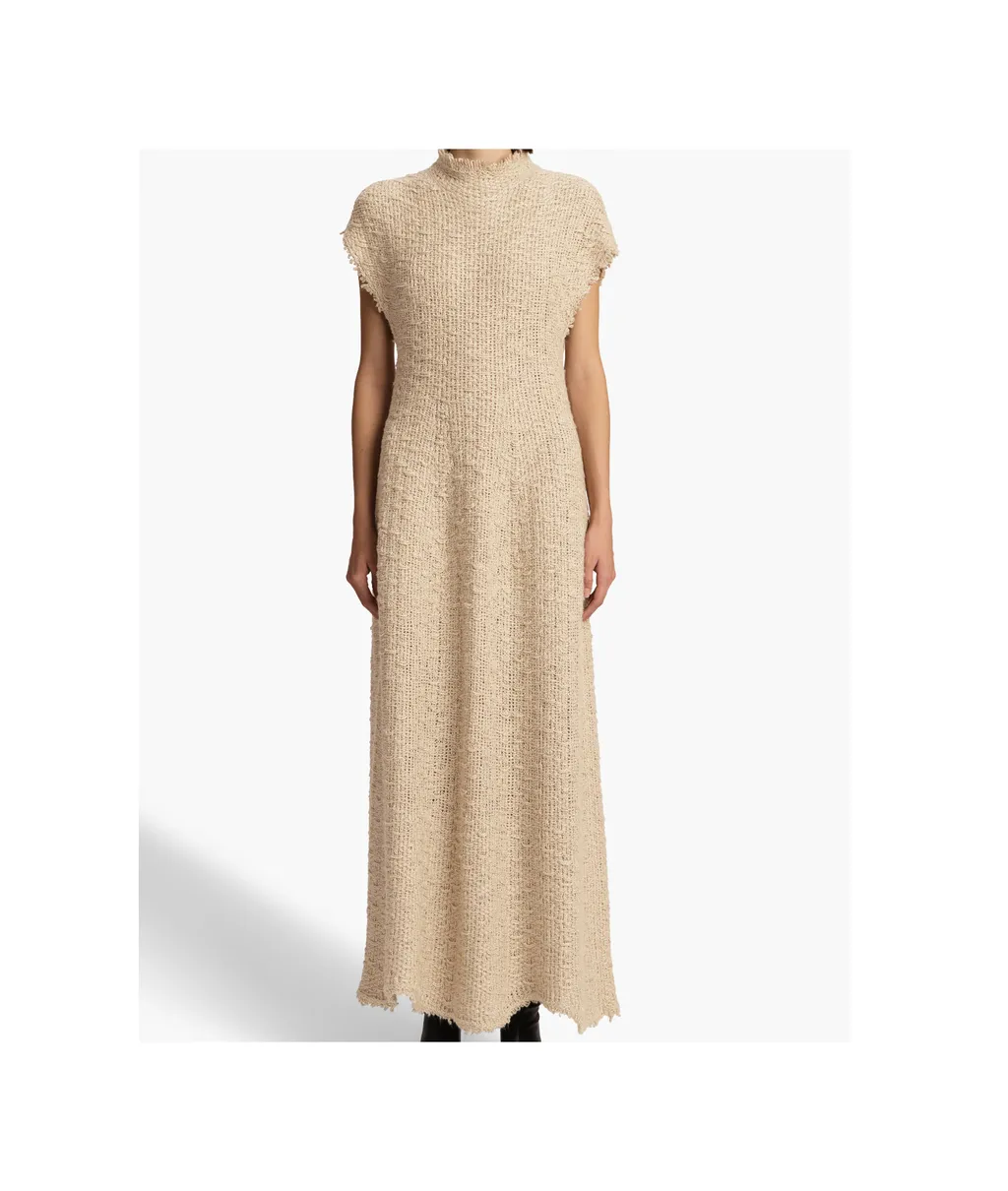 Silk-Blend Dress