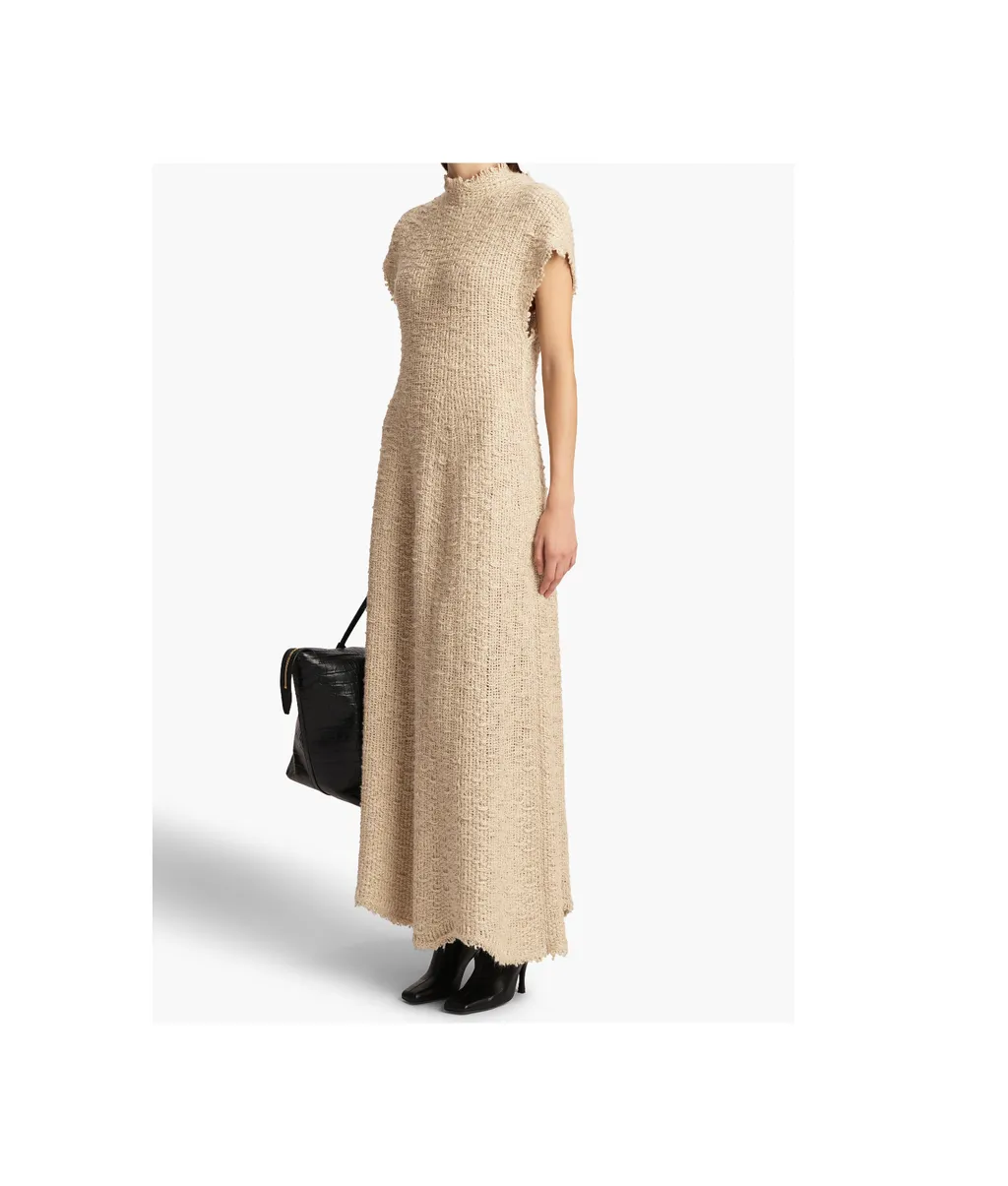 Silk-Blend Dress
