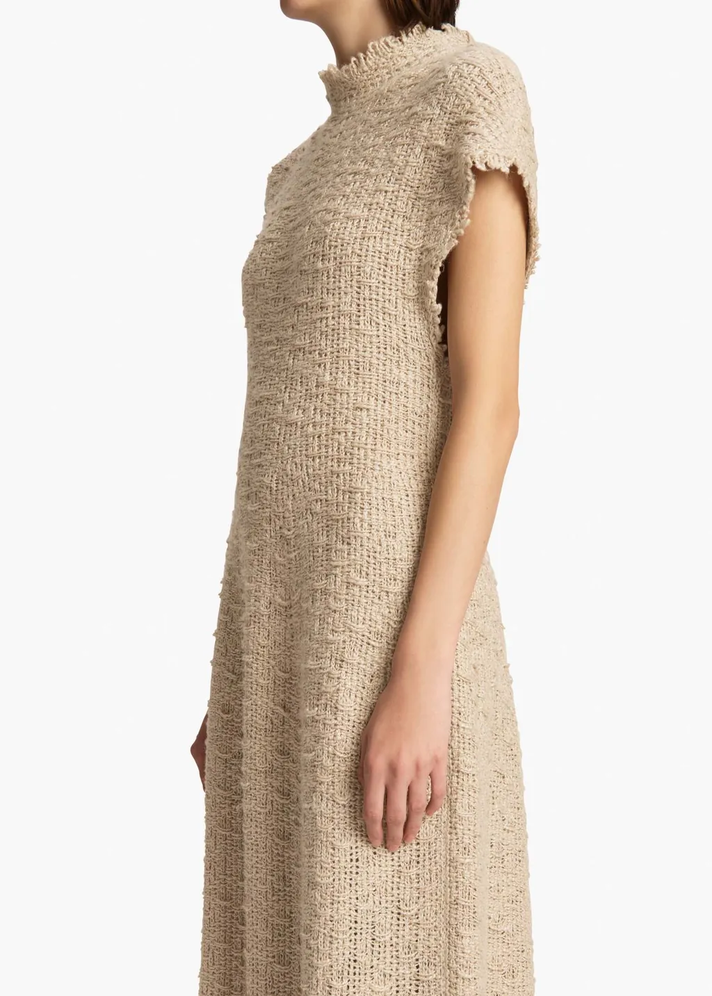 Silk-Blend Dress