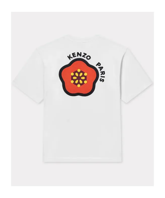 Pop-Embroidered Oversized T-Shirt