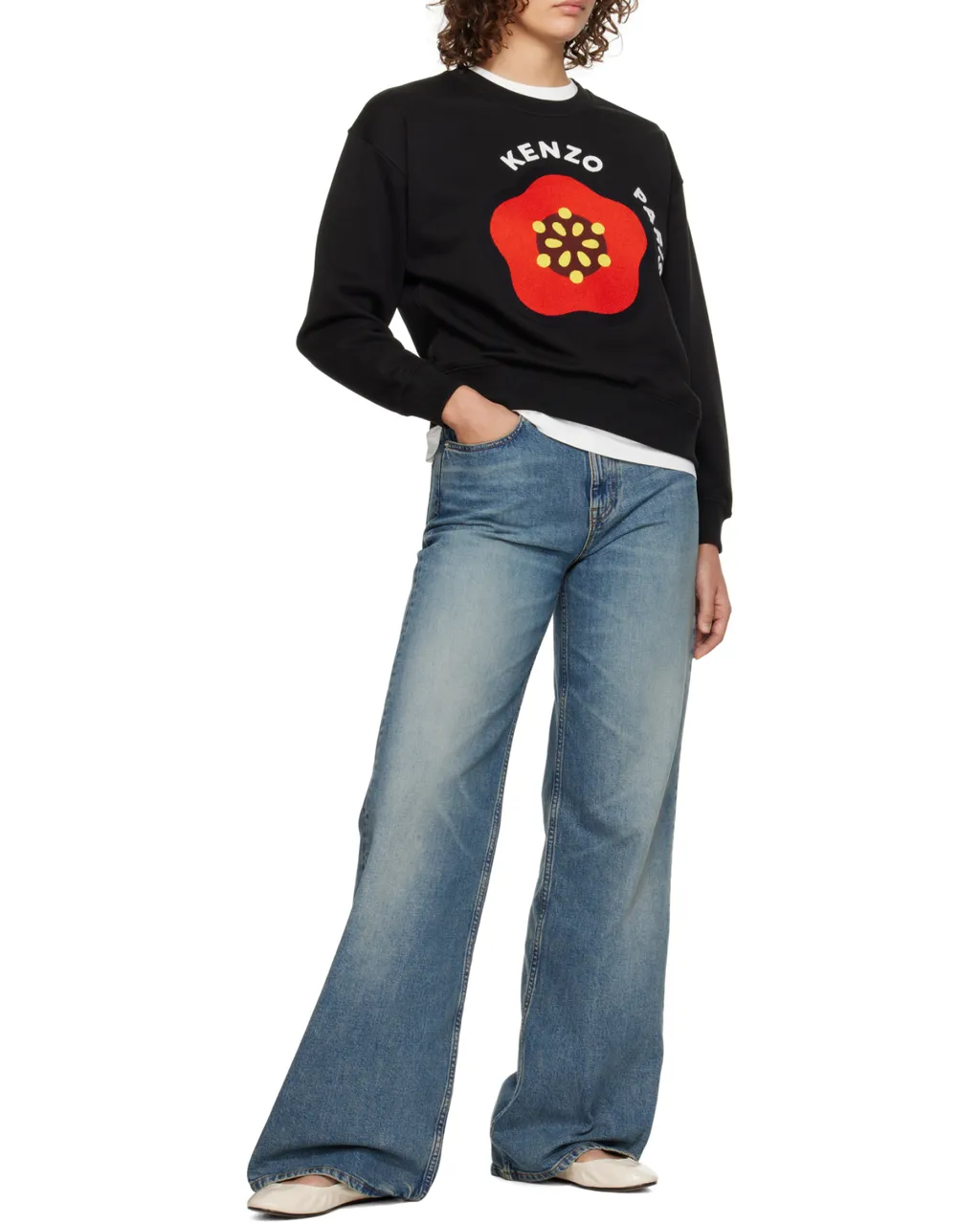Kenzo Pop Embroidered Sweatshirt