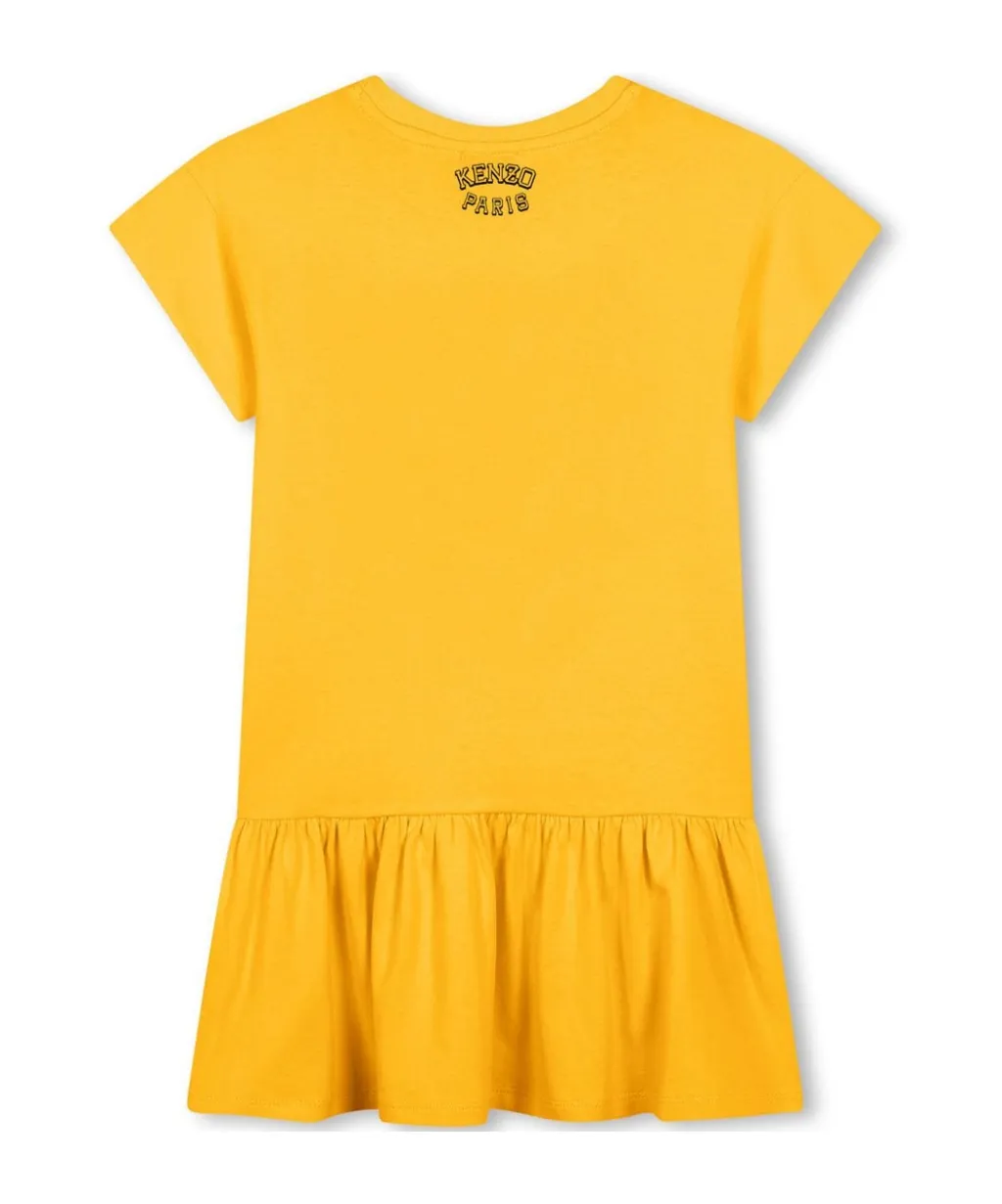 Tiger-Print Cotton Dress
