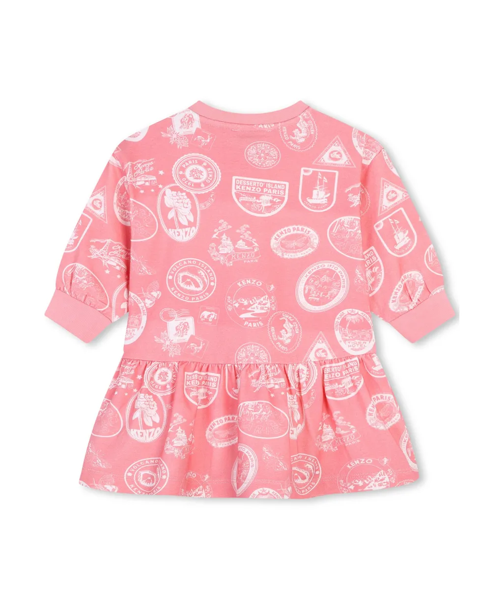 Logo-Print Dress