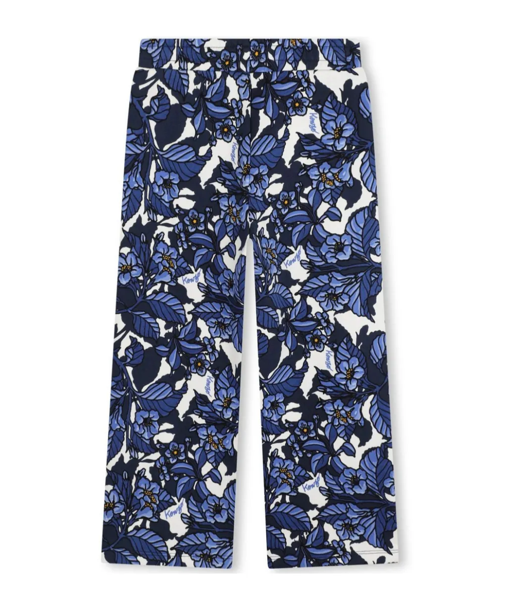 All-Over Print Cotton Jogging Trousers