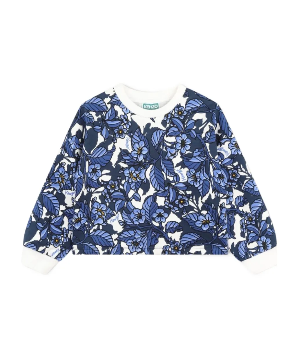 Floral Print Sweatshirt
