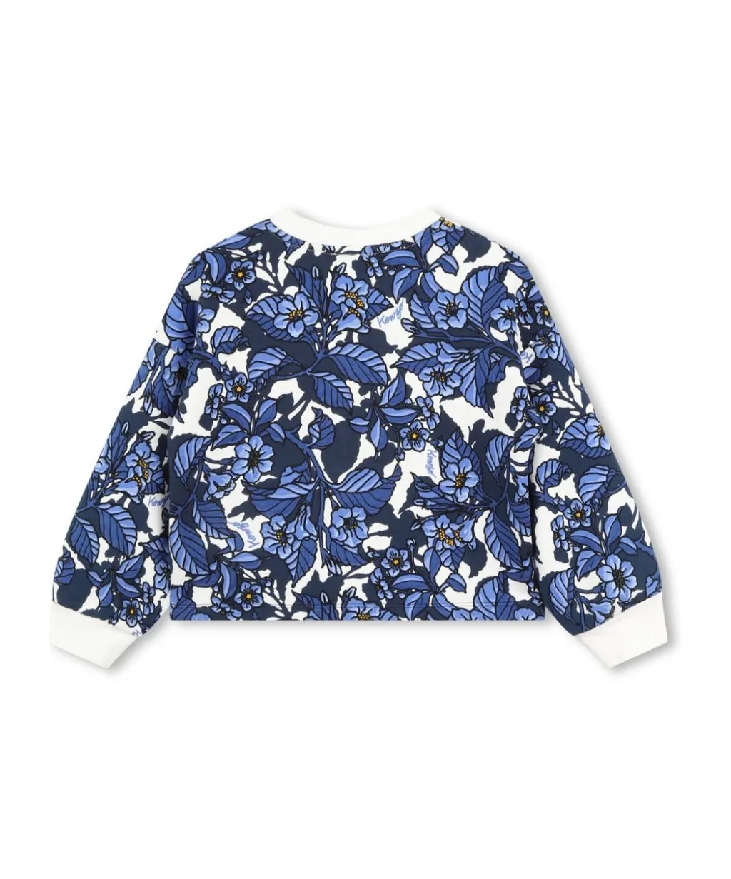 Floral Print Sweatshirt